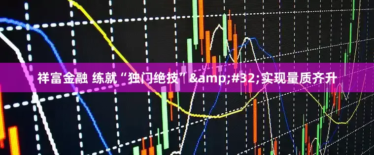 祥富金融 练就“独门绝技” 实现量质齐升